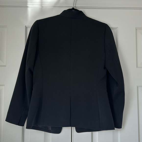 J. Crew black blazer size 0 | J. crew suit blazer | black suit jacket - Picture 4 of 4